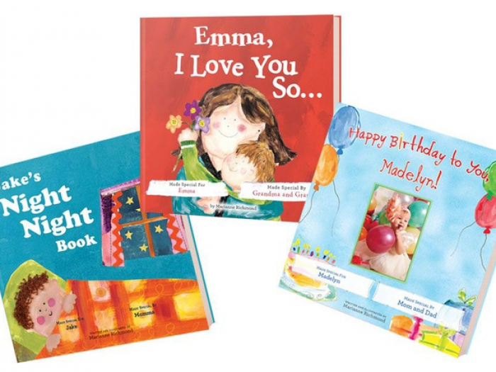One, Three, or Five Personalized Kids' Books