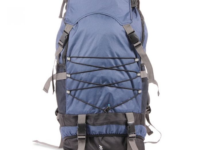 Bleu Unisex Navy & Black Backpack
